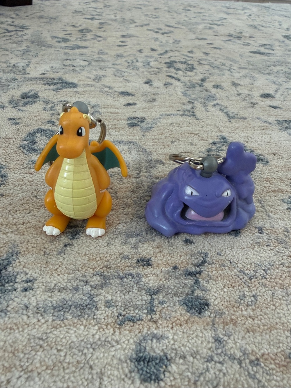 Charizard and Ditto Pokemon Keychains